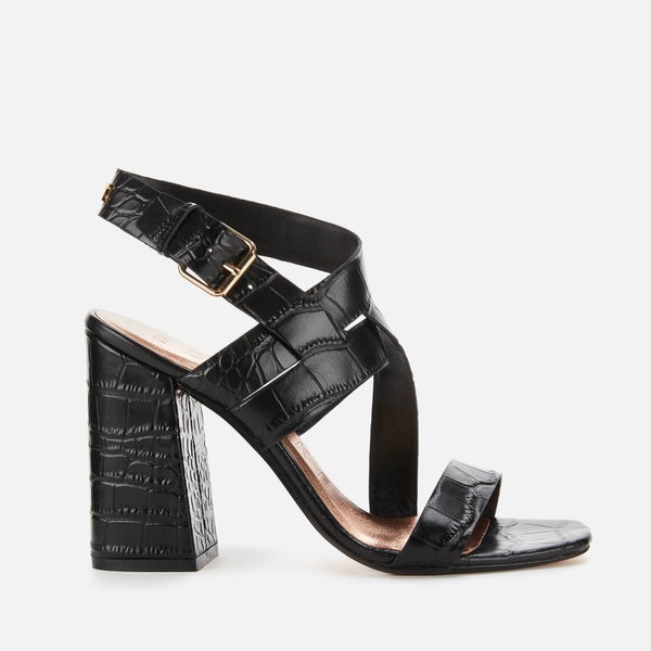 Ted Baker Women's Kaseraa Block Heeled Sandals - Black