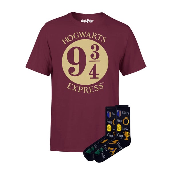 Lot Harry Potter T-shirts + Chaussettes