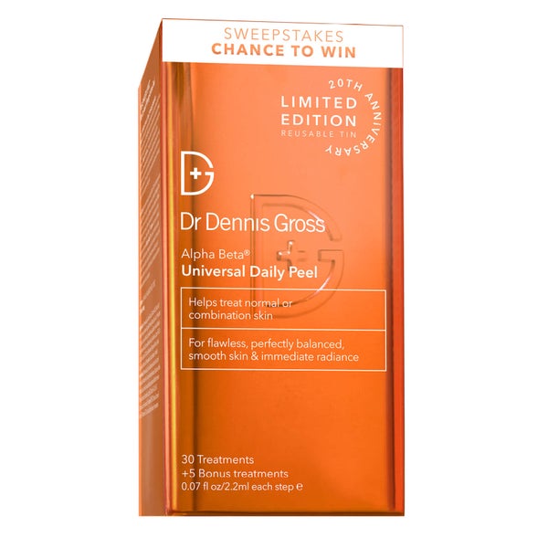 Dr Dennis Gross Skincare 20th Anniversay Alpha Beta Universal Daily Peel (Pack of 30)