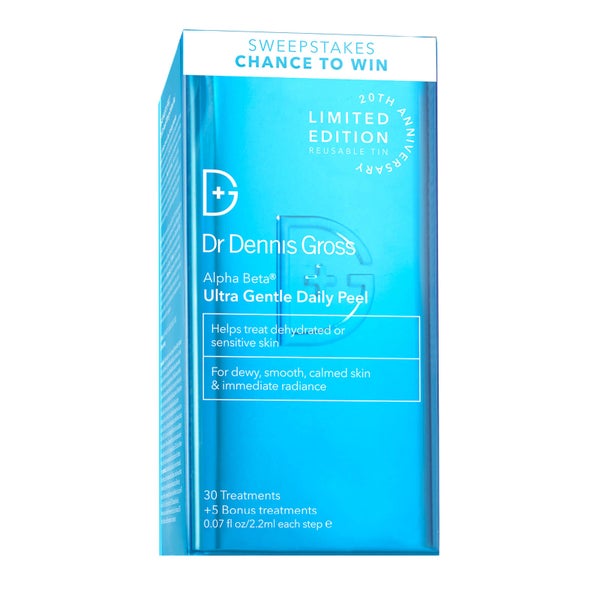Dr Dennis Gross Skincare 20th Anniversary Alpha Beta Ultra Gentle Daily Peel (Pack of 30)