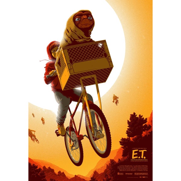 E.T. ScreenPrint by Florey
