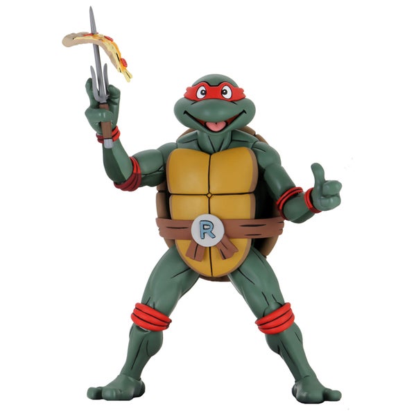 NECA TMNT Cartoon Raphael Super Size 1/4 Scale Action Figure Teenage Ninja Mutant Ninja Turtles
