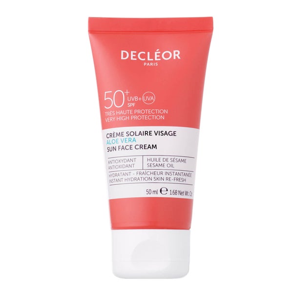 DECL?OR Aloe Vera Suncare Face Cream SPF50+ 50 ml