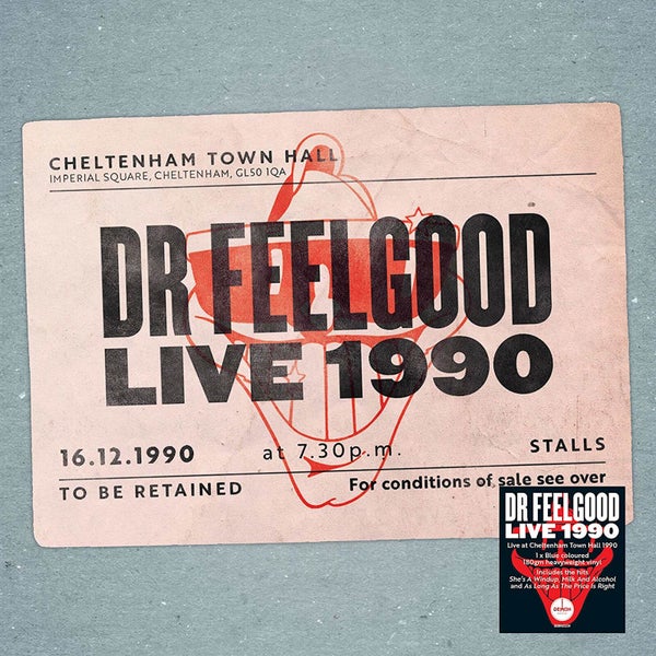 Dr Feelgood - Live 1990 At Cheltenham Town Hall Vinyl