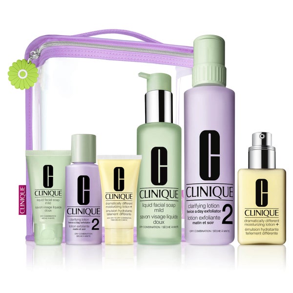Clinique Great Skin Anywhere Kit for Very Dry to Combination Skin (Worth $156.56)