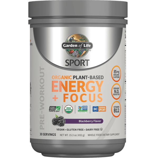 Sport Organic Plant-Based Energy - Blackberry - 432g