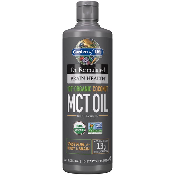 Gehirngesundheit Bio-Kokos-MCT Öl - 473 ml