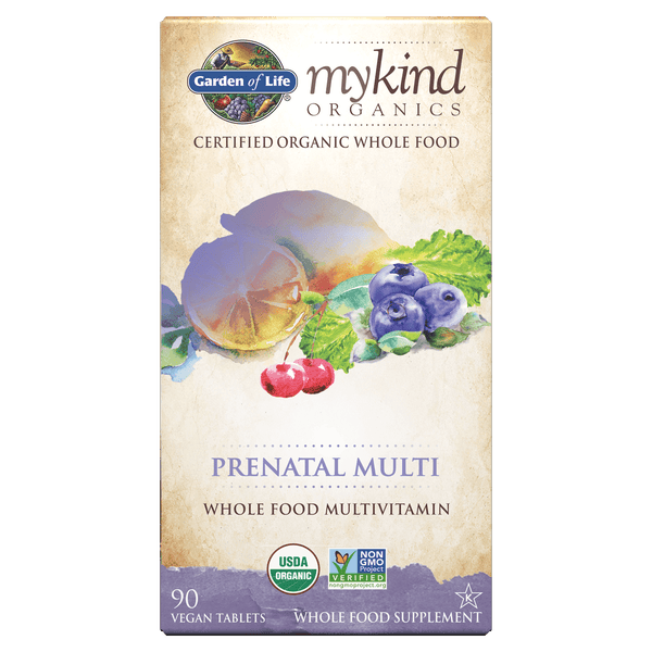 mykind Organics Prenatal Multi - 90 comprimidos