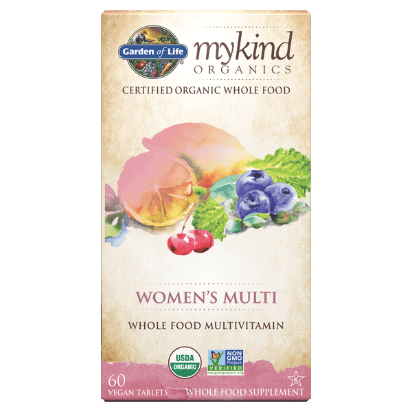 mykind Organics Multi für Frauen — 60 Tabletten
