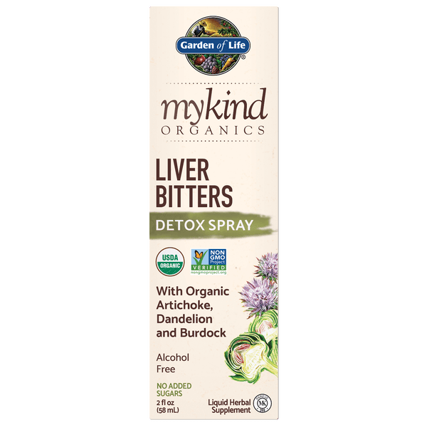 Espray hierbas amargas hígado mykind Organics - 58 ml