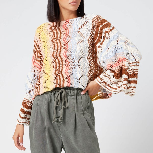 Free People Women's Coral Reef Pullover - Assort