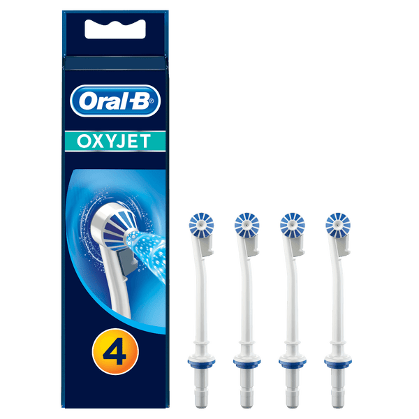 Oral-B OxyJet Irrigator Refills 4s' Jet Opzetspuitstukjes, Verpakking Van 4