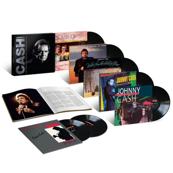 Johnny Cash - Complete Mercury Albums 1986-1991 Vinyl Box Set Box Set