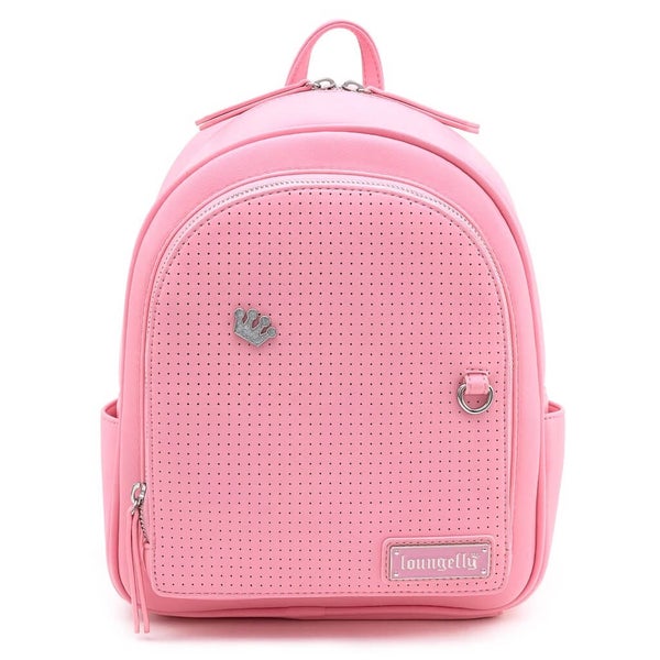Loungefly Pink Pin Trader Mini Backpack