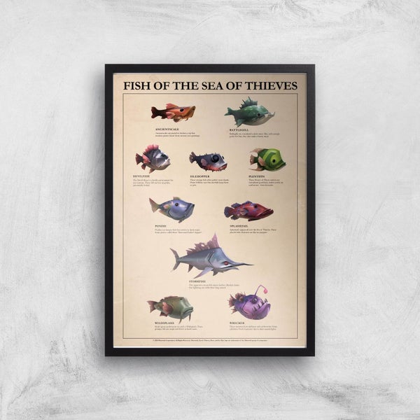 Fish Of The Sea Of Thieves Giclee Art Print