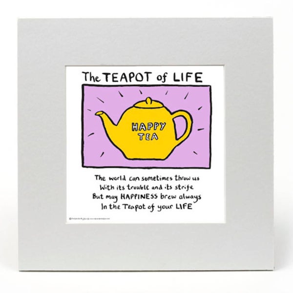 The Teapot of Life by Edward Monkton
