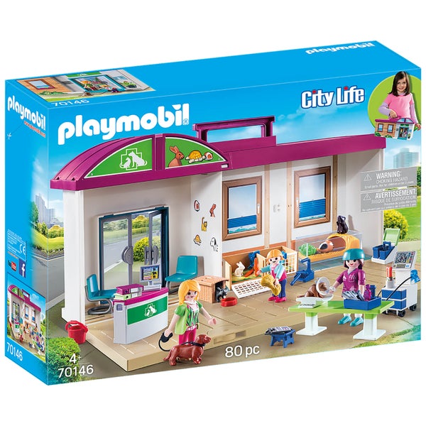 Playmobil City Life Take Along Vet Clinic (70146)