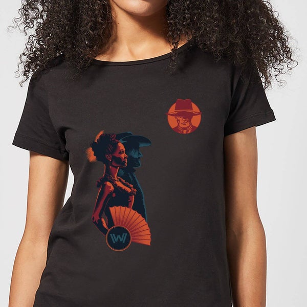Westworld Mariposa Saloon Women's T-Shirt - Black
