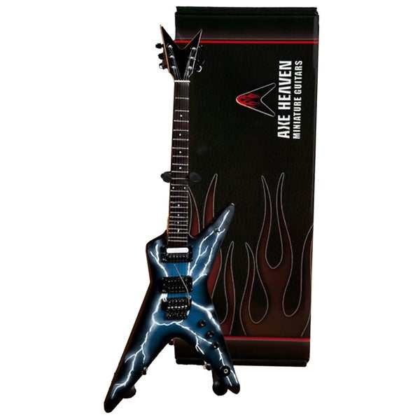 Axe Heaven Pantera Dimebag Darrell Signature Lightning Bolt Miniature Guitar Replica