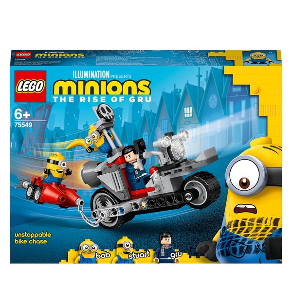 LEGO Minions: Niet te Stoppen Fiets Chase & Skate Toy (75549)