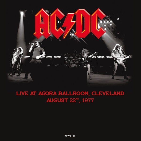 AC/DC - Live In Cleveland 22. August 1977 (orangefarbenes Vinyl)