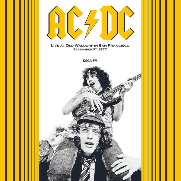 AC/DC - En direct de Old Waldorf à San Francisco le 3 Septembre 1977 (Vinyle Rouge)