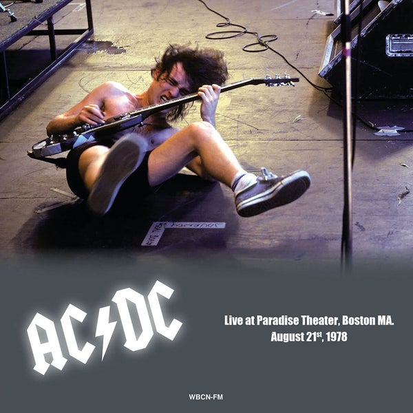 AC/DC - Paradise Theater Boston MA le 21 Août 1978 (Vinyle Bleu)