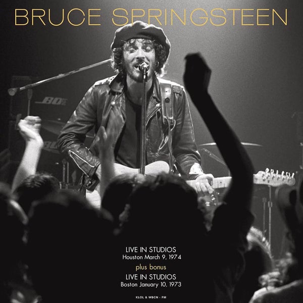 Bruce Springsteen - FM Studios en direct de Houston le 3 Septembre 1974 et à Boston le1er Octobre 1973 (Vinyle Rouge)