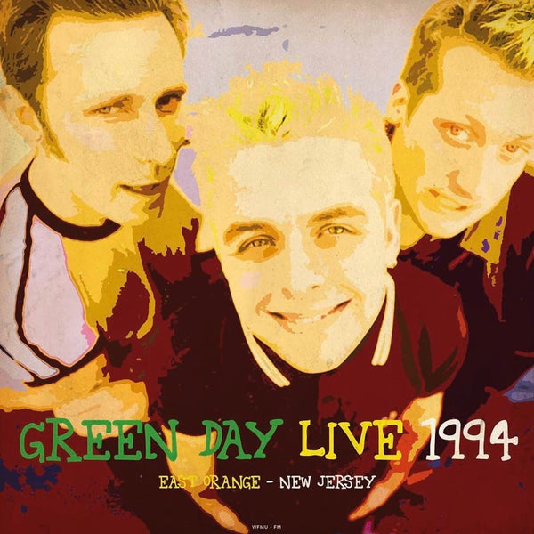 Green Day - Live op WFMU-FM East Orange New Jersey 1 augustus 1994 (Groen Vinyl)