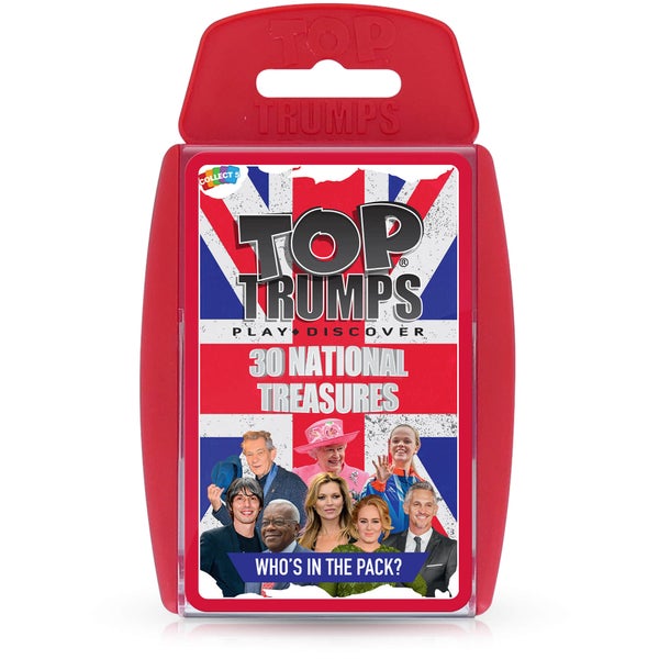 Top Trumps Card Game - National Treasures Edition