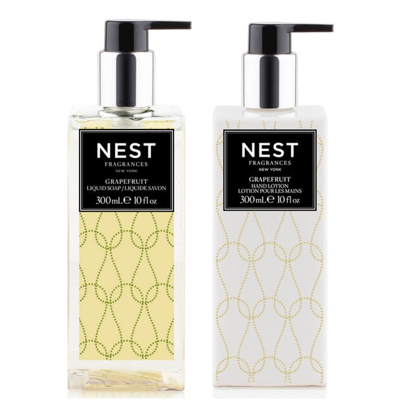 NEST Fragrances Grapefruit Liquid Hand Soap and Lotion Bundle