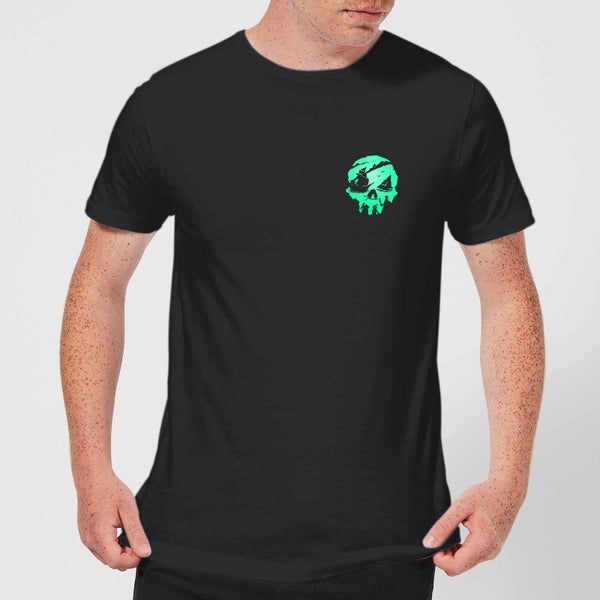 Sea Of Thieves 2nd Anniversary Pocket Men's T-Shirt - Black