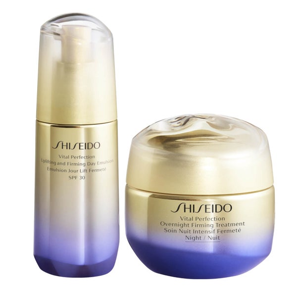 Shiseido Vital Perfection Day Emulsion to Night Treatment Bundle