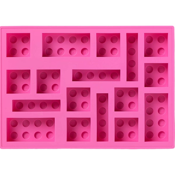 LEGO Eiswürfelbehälter - Rosa