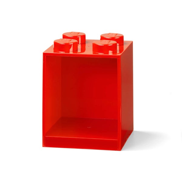 LEGO Storage Brick Shelf 4 - Red