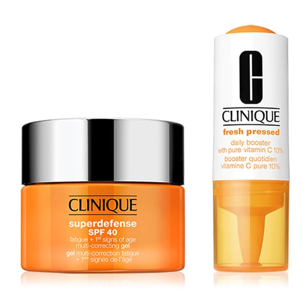 Clinique Starter Duo Fresh Pressed Vit C 10% and SD Gel 15ml