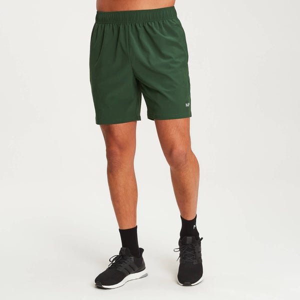 Essential Lightweight Woven Training Shorts - Hunter Green