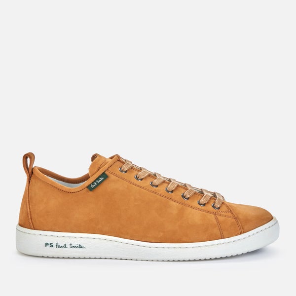 PS Paul Smith Men's Miyata Leather Low Top Trainers - Tan