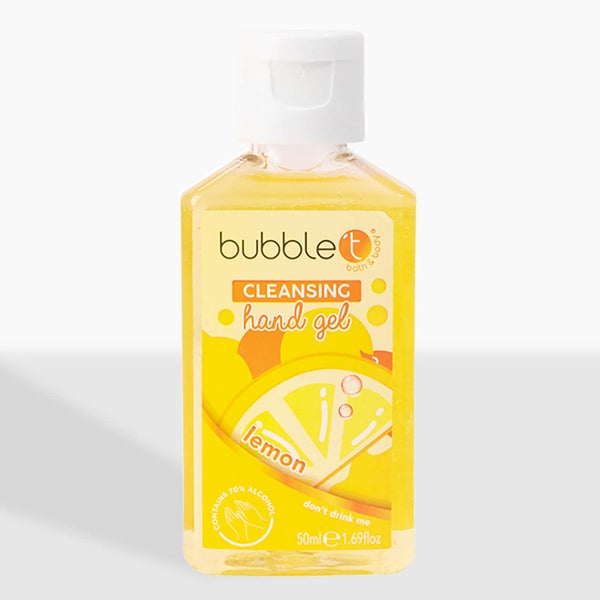 Bubble T Hand Cleansing Gel - Lemon 50ml
