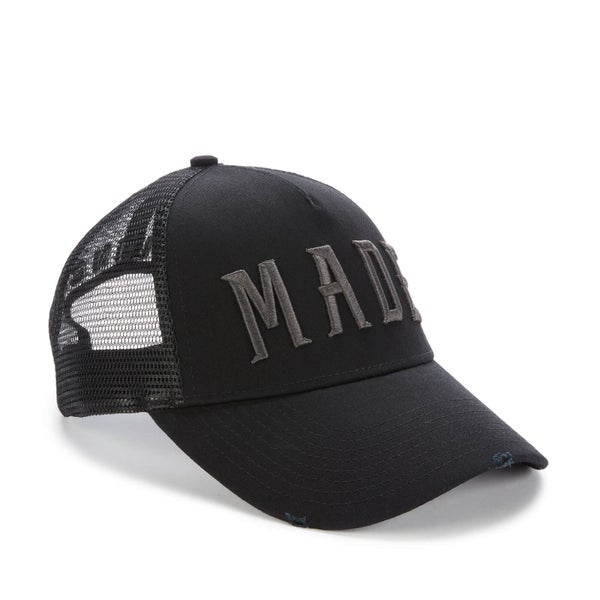 Gorra de camionero Milliner Made - Negro