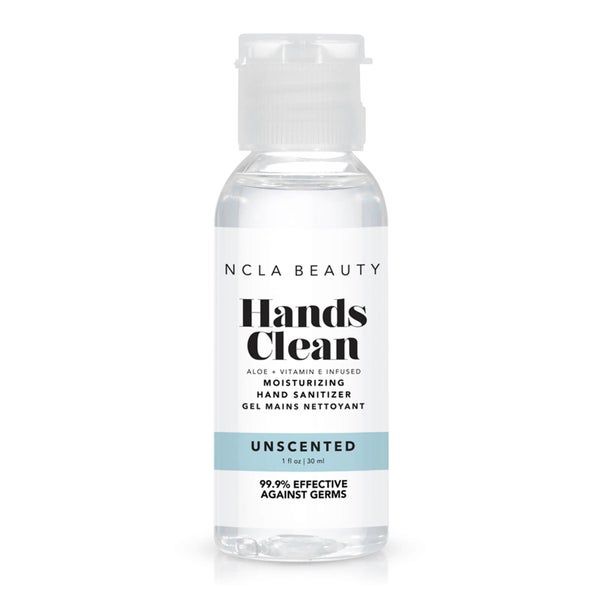 NCLA Beauty Hands Clean Unscented Moisturizing Sand Hanitizer