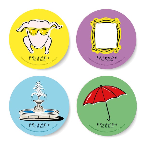 Friends Icons Coaster Set