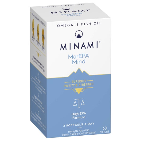 MorEPA Mind Omega-3 Fish Oil - 60 Capsules