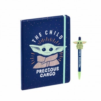Star Wars Mandalorian: The Child: Notebook & Pen: Precious Cargo