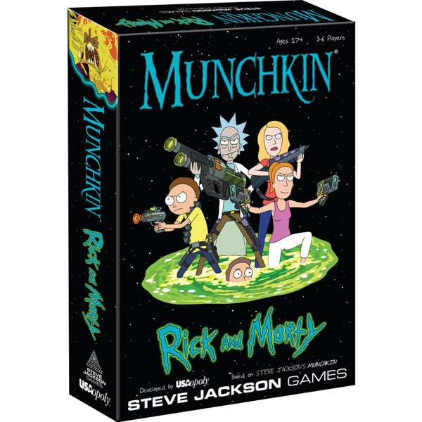 Munchkin: Rick & Morty Kartenspiel