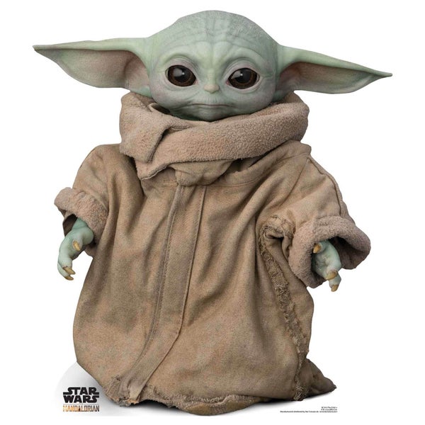 The Mandalorian - L'enfant bébé Yoda Mini Découpe en Carton