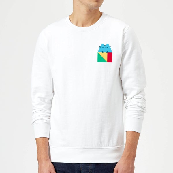 Pusheen Square Sweatshirt - White