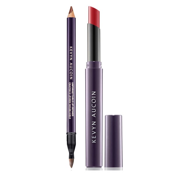 Kevyn Aucoin Unforgettable Lipstick and Lip Definer Duo Red