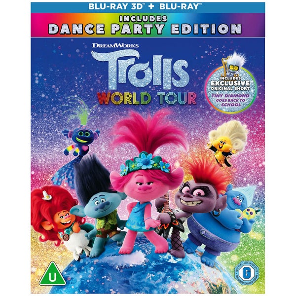Les Trolls 2 : Tournée mondiale - 3D (le Blu-ray 2D inclus)