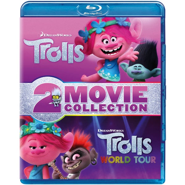 Trolls & Trolls World Tour Doppelpack (2D +3D Blu-ray)
